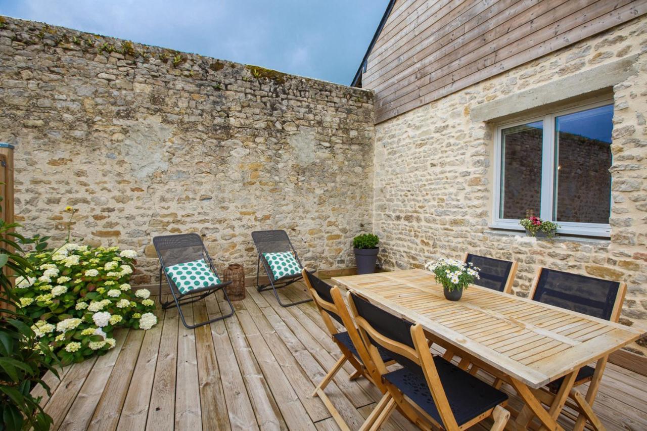 Gites De Charme Pour 2 Au Calme Aux Portes De Bayeux By Le Clos Poulain Nonant Eksteriør billede