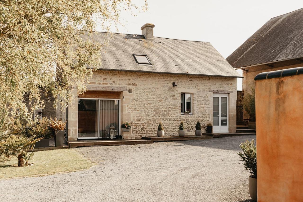 Gites De Charme Pour 2 Au Calme Aux Portes De Bayeux By Le Clos Poulain Nonant Eksteriør billede